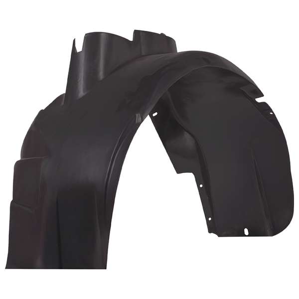 Plastic wheel housing